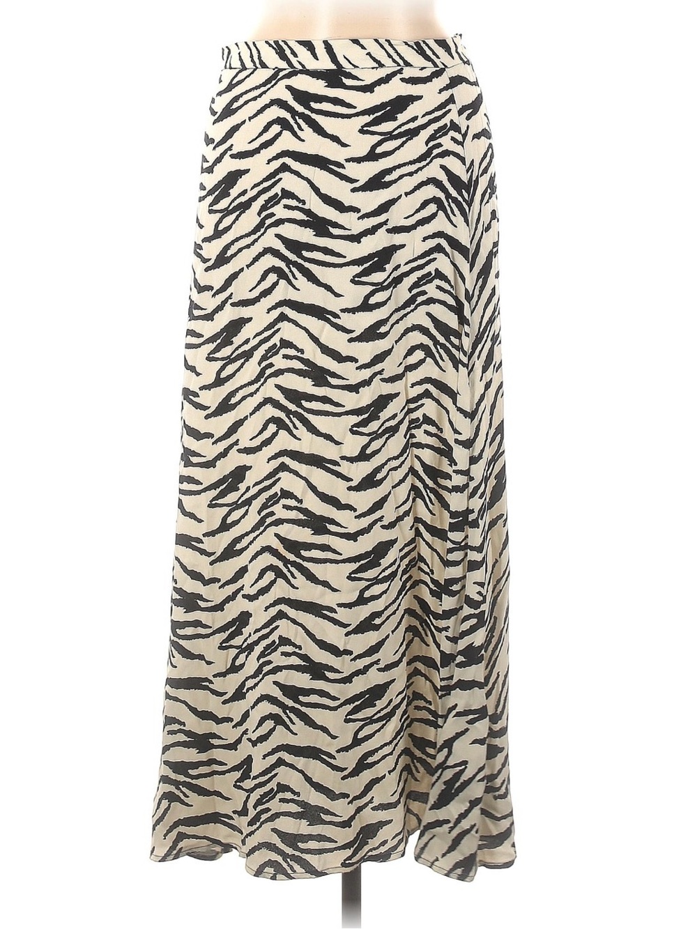 Reformation Zebra-Print Maxi Skirt size 8